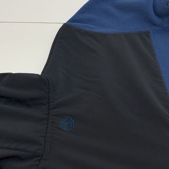 Timberland Jacket Hiking Outdoor Men's L Fleece Soft Shell Zip Front Hooded - Picture 5 of 6